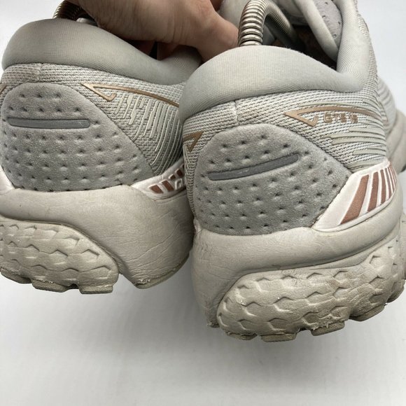 Brooks Adrenaline GTS 19 Womens Running Shoes Gray Size 10.5B - Picture 5 of 10